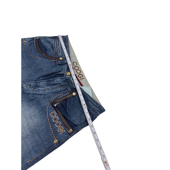 Coogi Mens Y2K Blue Denim Jeans 34L 34W SKU 7602 - Picture 5 of 14